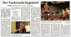 Der Nachwuchs begeistert - Herborner Tageblatt am 01.12.2014