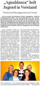 Aguablanca holt Jugend in Vorstand - Herborner Tageblatt am 04.05.2012